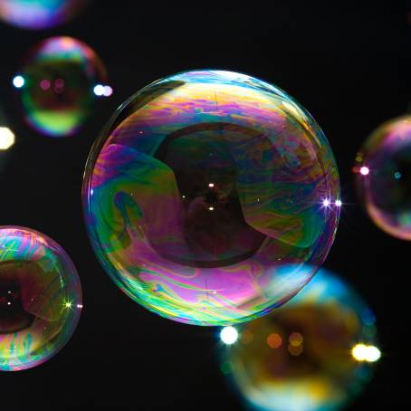 Detailed Soap Bubbles A Visual Celebration