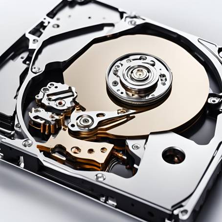 Technical Breakdown of an Open Hard Disk Drive