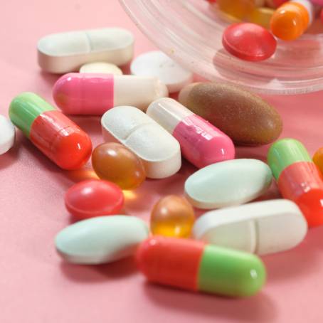 Colorful Capsule Pills A Macro Perspective