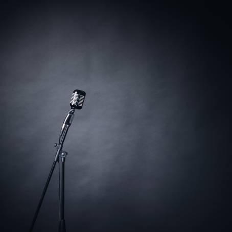 Retro Microphone Setting the Stage for Memorable Concerts