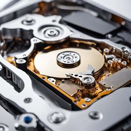 Exploring the Internal Structure of an Open Hard Drive