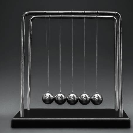 Newton Cradle A Dynamic Physics Tool