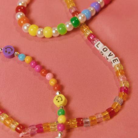 Colorful Bead Necklace A Celebration of Style