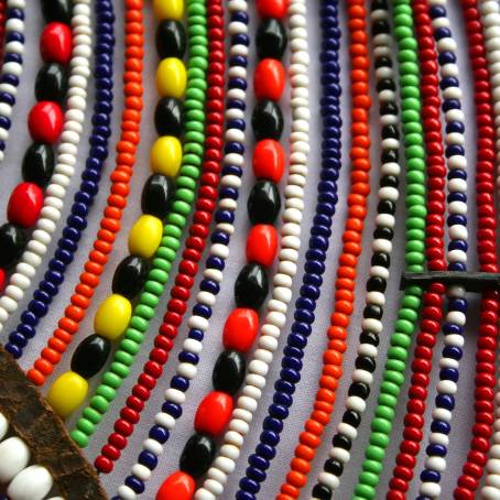 Vibrant Beaded Necklace A Colorful Accessory