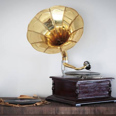 Nostalgic Gramophone Celebrating Vintage Audio