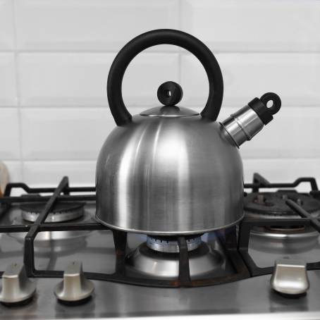 Stainless Steel Stove Top A Macro Perspective