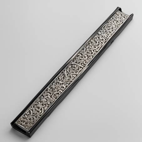 Minimalist Metal Mezuzah Case for Modern Spaces