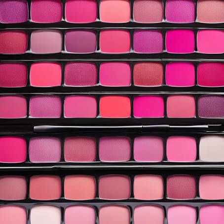 Creative Pink Eyeshadow for Fashionable Looks