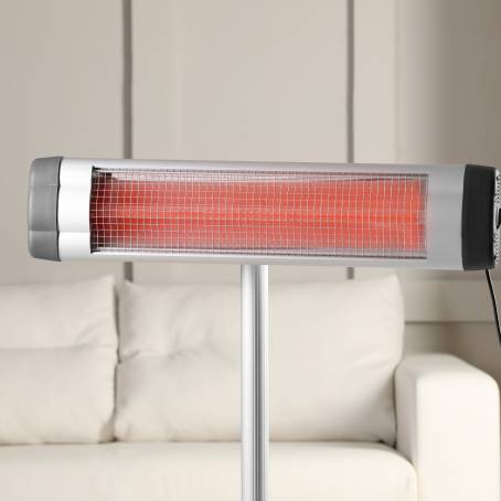 Compact Electric Infrared Heater for Cozy Spaces