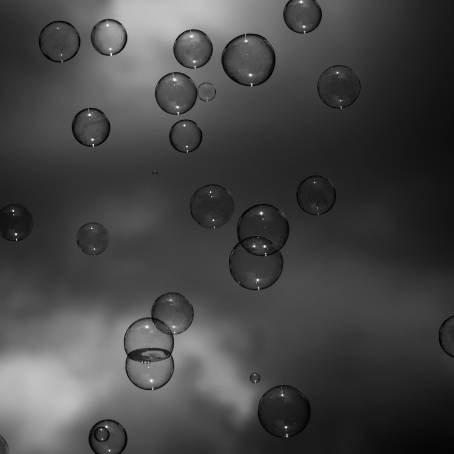 The Magic of Soap Bubbles Extremely Detailed Isolation