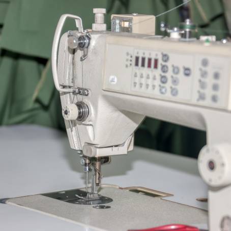 Mastering the Craft Needle and Thread in a Sewing Machine CloseUp