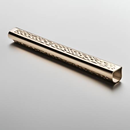 Traditional Metal Mezuzah Case for Jewish Homes