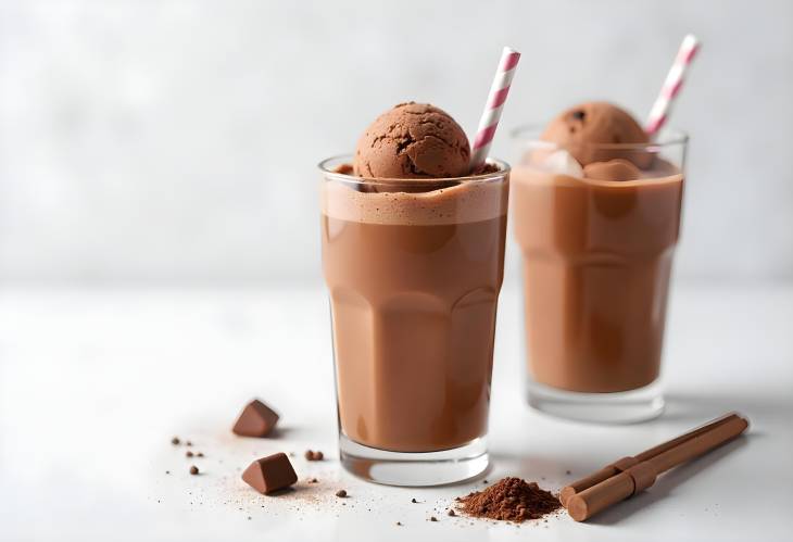 Summer Chill Iced Chocolate Drink Bliss