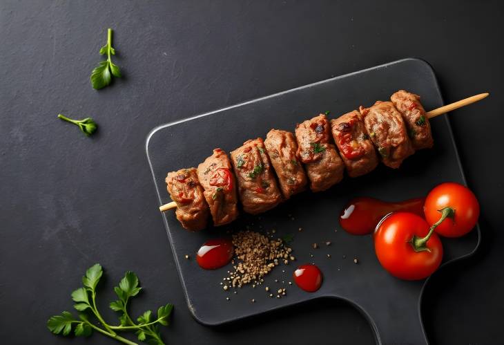 Satisfying Shish Kebab Ground Beef with Spices