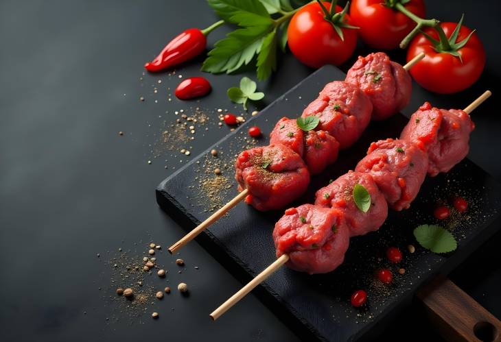 Savory Shish Kebab Ground Beef and Spices