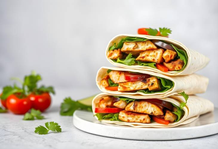 Delicious Fajita Wraps A Healthy Lunch Option