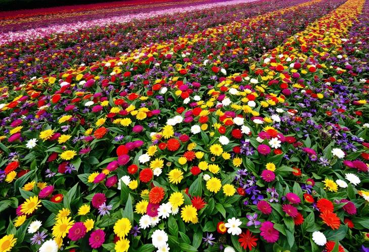 Natures Colorful Carpet The Flower Garden