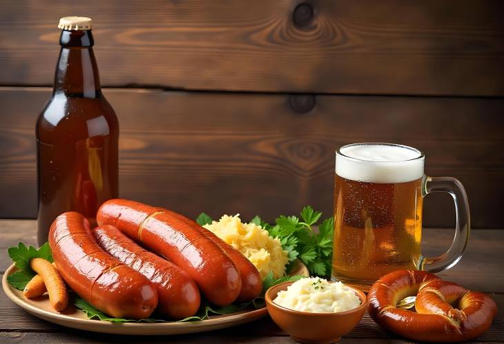 Oktoberfest Indulgence Sausages and Brews