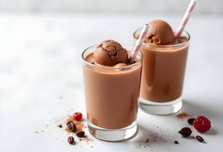 Summer Chocolate Escape Iced Cocoa and Ice Cream