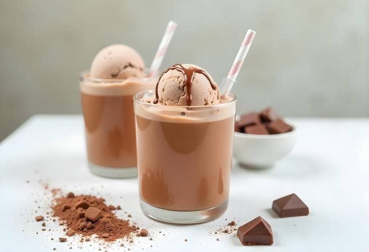 Frosty Chocolate Cocoa A Summer Sensation