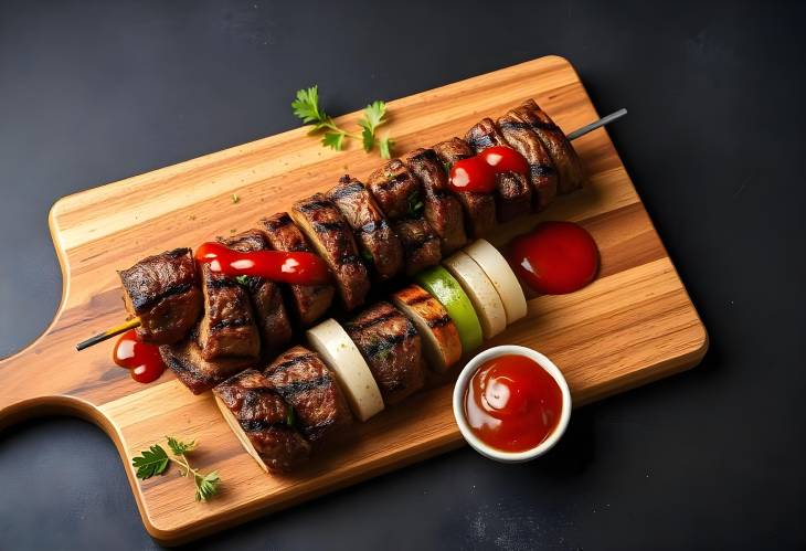 BBQ Delight Ground Beef Shish Kebab