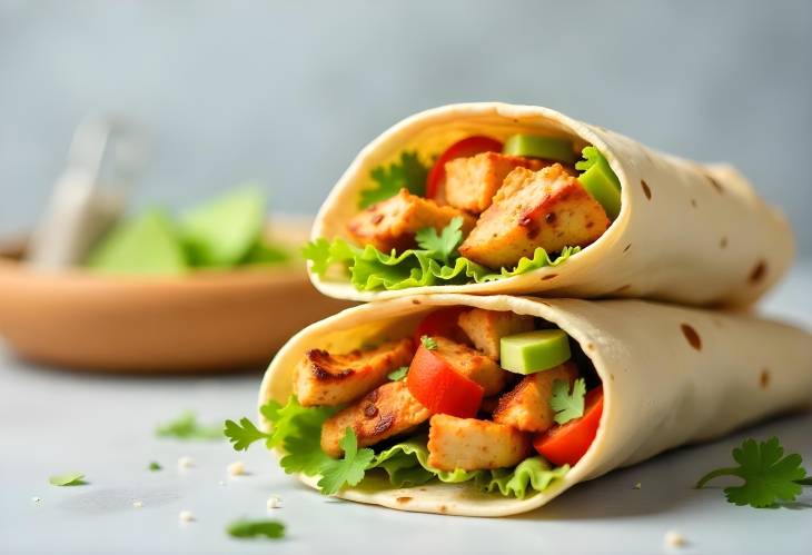 Grilled Chicken and Veggie Fajitas A Tasty Lunch