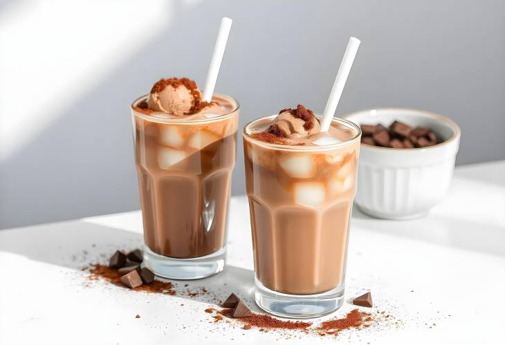 Summer Refreshment Iced Chocolate Cocoa Bliss