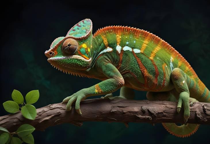 Colorful Chameleon A Stunning Display of Natures Palette