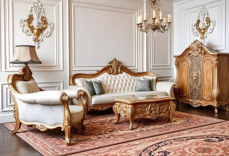 Classic Luxury Handmade Furniture with Baroque and Rococo Styles