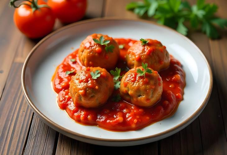 Mouthwatering Meatballs with Spicy Tomato Glaze