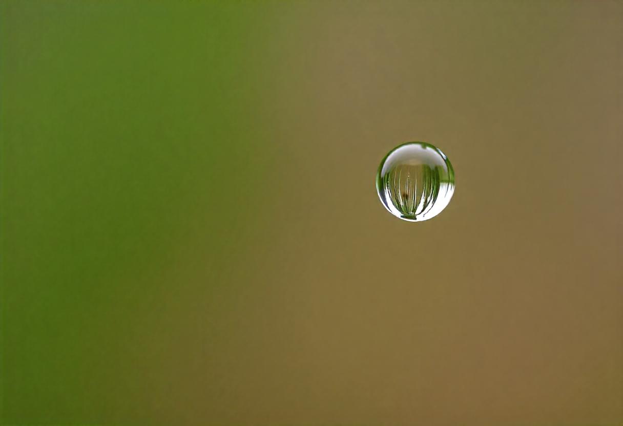 Abstract Drops The Art of Water in Nature