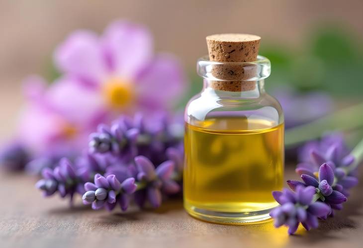 Lavender Oil Natures Essence in a Bottle