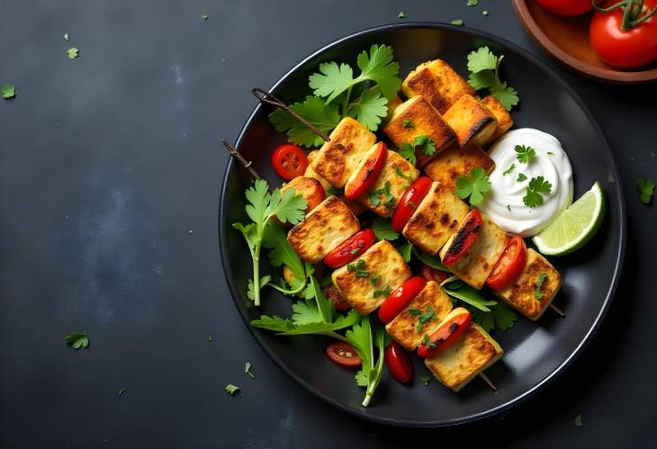 Grilled Vegetable Kebabs A Vegan Paneer Tikka Experience