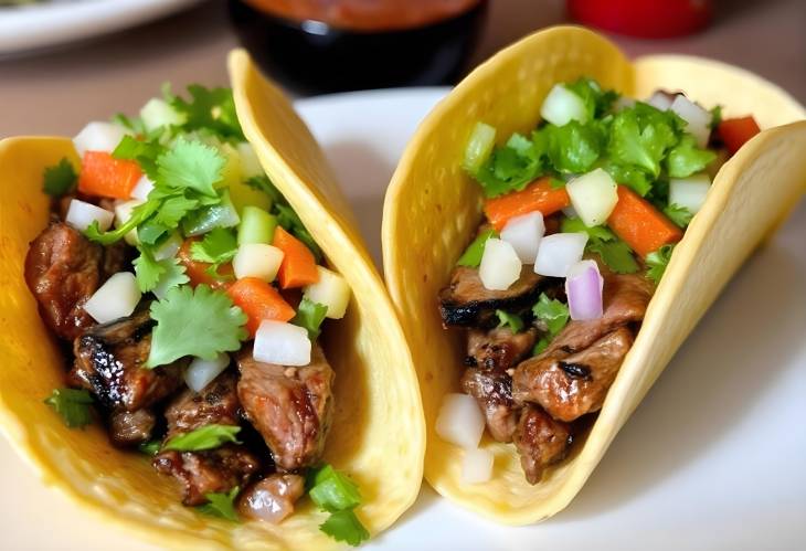 Flavorful Tacos de Arrachera with Fresh Salsa