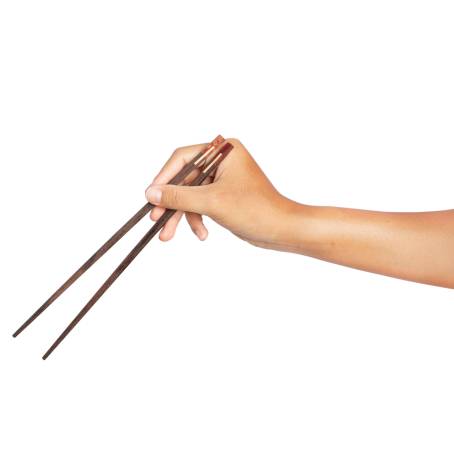 Chopsticks with Bamboo Serviette Dining Elegance