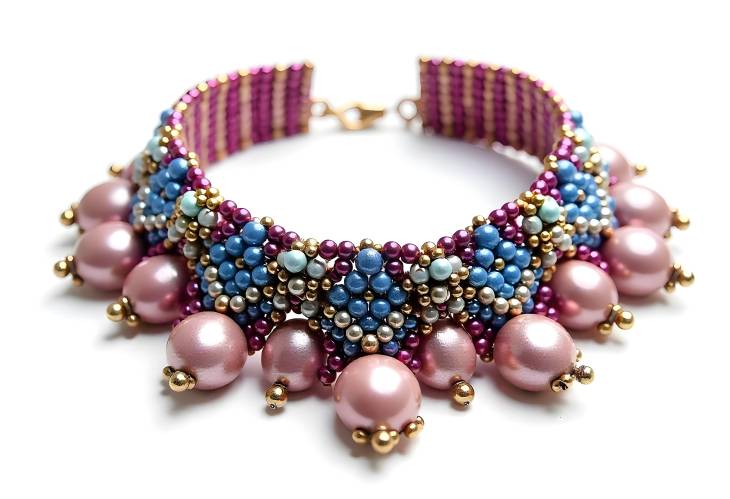 Chic Handmade Beaded Choker for Modern Fashion