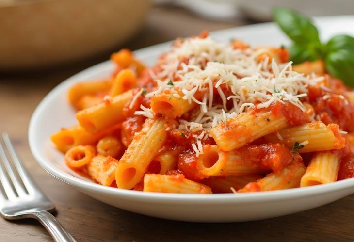 Flavorful Penne all Arrabbiata with Spicy Tomato Sauce