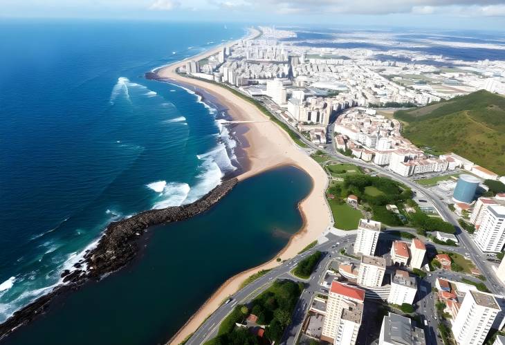 Breathtaking Aerial View of La Costa Verde, Miraflores