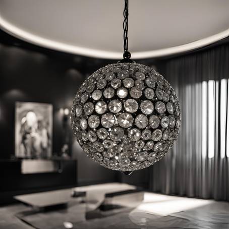 Luxury in Design Spherical Crystal Strass for Lamps