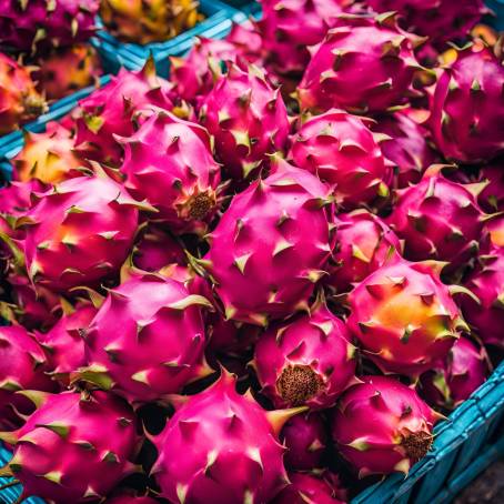 Dragon Fruit Paradise A Heap of Fresh Delights