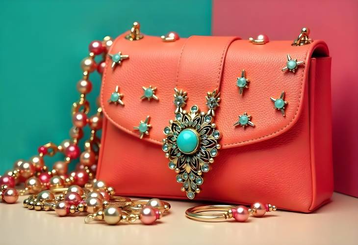 Fashion Forward Summer Accessories Bright Clutches and Jewelry for Women