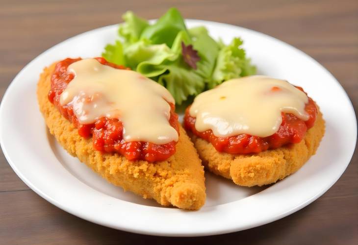 Savor the Flavor Chicken Parmesan with Marinara and Cheese