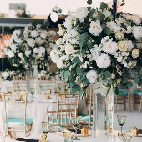 Enchanting Elegance Hanging Floral Decor for Weddings