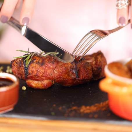 Culinary Excellence Beef Fillet Steak with Sea Salt