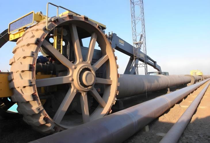 Laying Large Diameter Pipes The Role of Wheel Machines