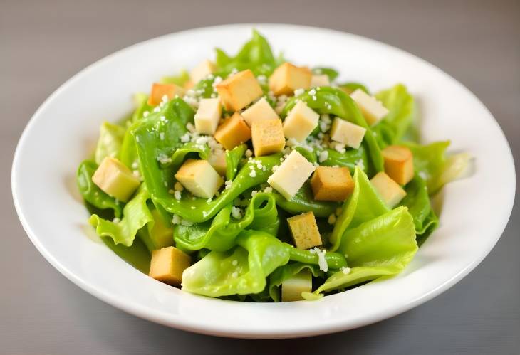 Delicious Caesar Salad A Classic with Romaine