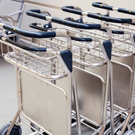 Convenient Luggage Carts Enhancing Airport Efficiency