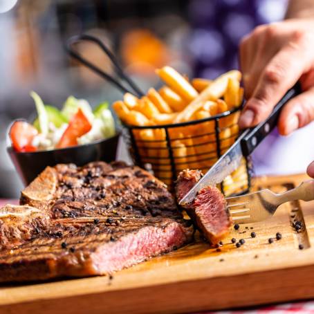 Restaurant Quality Beef Fillet Steak with Sea Salt