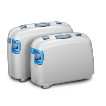 Silvery Suitcase The New Travel Standard