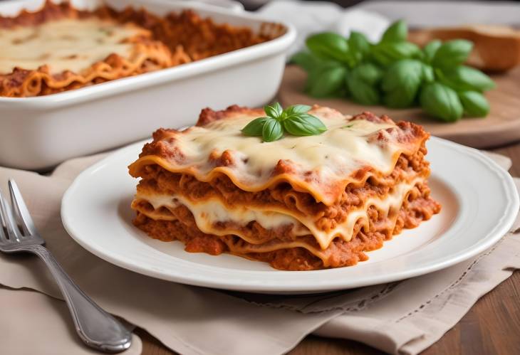 Indulge in Hearty Lasagna Bolognese